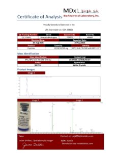 KLOW (KPV 10 MG, BPC-157 10 MG, TB-500 10 MG, GHK-CU 50 MG) (COA IN IMAGES) - Image 2