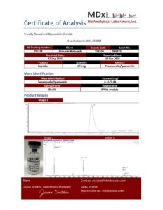 Tesamorelin 6 mg/ Ipamorelin 3 mg (COA IN IMAGES) - Image 2